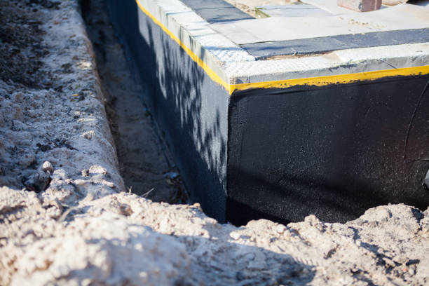 Residential Waterproofing installation at a Rogersville, AL home by SJ Waterproofing Pros